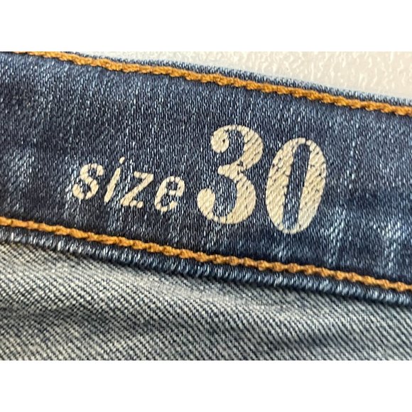 J. Crew Womens Jeans Reid Slim Straight Leg Mid Rise Five Pockets Blue Size 30 - Picture 9 of 11